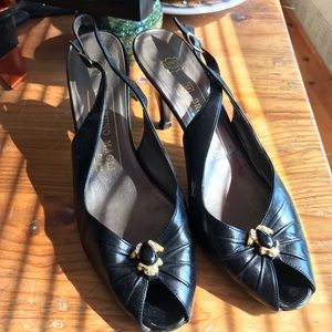 Bruno Magli sling back sandals